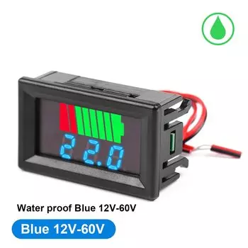 Индикатор уровня заряда аккумуляторов diymore LED Digital Voltmeter Tester