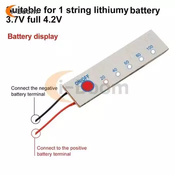 Индикатор заряда батареи Aideepen 1-8S