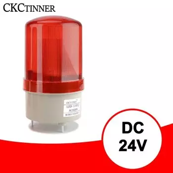 Индикаторная лампа CKCTINNER LTE-1101J красная 12В/24В/220В