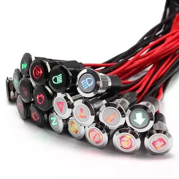 Индикаторная лампа FILN 12В черная