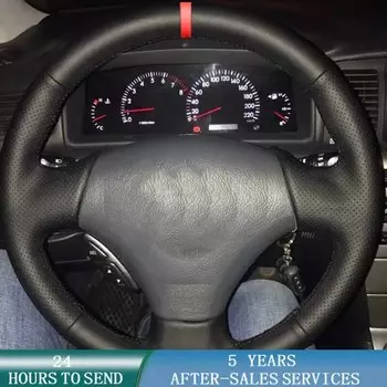 Индивидуальная Женская противоскользящая Кожаная оплетка для Toyota Vios Mark 2 Corolla 2000-2004 Lexus GS430 GS300 2004