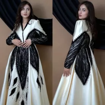 Индивидуальное джерси с бисером и стразами, выпускное трапециевидное платье с v-образным вырезом, платье миди на заказ