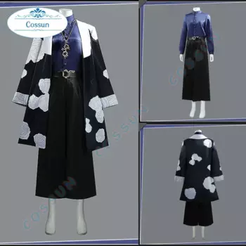 [Индивидуальное изготовление] костюмы для косплея зимнего леонино костюмы на Хэллоуин новинка Женский костюм плащ брюки кимоно пальто рубашка