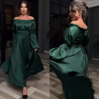 Индивидуальное платье миди со складками на ленте для свадебной вечеринки, прямое платье с вырезом лодочкой, платье миди на заказ