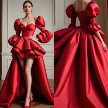 Индивидуальное платье S со складками для выпускного вечера, асимметричное платье на заказ, платья Hi-Lo