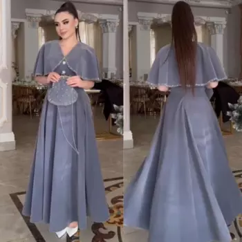 Индивидуальное трикотажное платье с аппликациями и бисером на день рождения, прямое платье миди с открытыми плечами на заказ