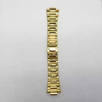 Индивидуальные особенности изысканный изогнутый браслет для часов из нержавеющей стали с вакуумным покрытием и застежкой-бабочкой ремешок для часов Nautilus