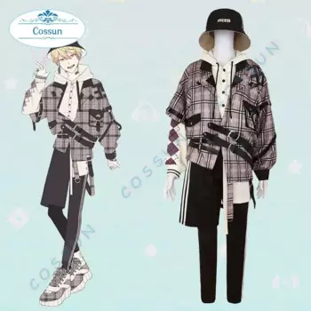 Индивидуальный] игровой проект Sekai Tenma Tsukasa, карнавальный костюм, аниме PJSK, одежда, праздничный костюм, униформа на Хэллоуин