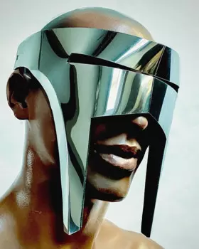 Индивидуальный ночной клуб бар future technology sense механический сексуальный gogo мужской женский свинцовый танцор DJ певец зеркальный костюм головной убор