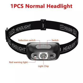 Индукционный налобный фонарь eoopee