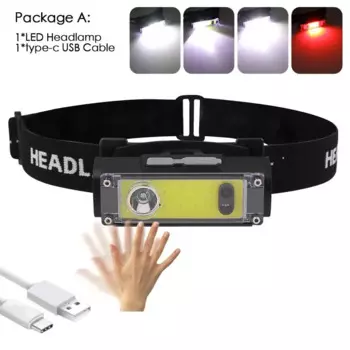 Индукционный налобный фонарь XINYI T124 6 режимов