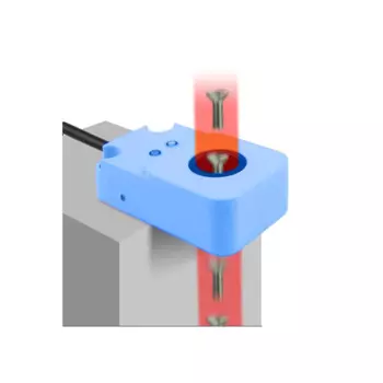 Индуктивный датчик кольцевой формы FSNA, 21 мм, винтовые гайки, автоматическая упаковка, детектор металлических деталей