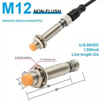 Индуктивный датчик приближения OMCH LJ8 LJ12 LJ18