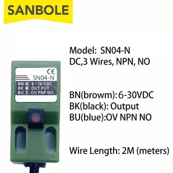 Индуктивный датчик приближения SBLSBR SN04-N