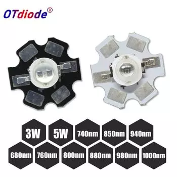Инфракрасные светодиодные модули OTdiode 1W 3W 5W
