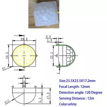 Инфракрасный датчик движения JLLSMCMGGX
