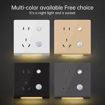 Инфракрасный датчик движения Лестничные огни Внутренний наружный настенный светильник для лестницы Датчик присутствия человека Светодиодный светильник для ступеней AC110V-240V 85 Тип