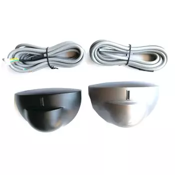 Инфракрасный датчик движения PIR, серебристый автоматический датчик доступа к открытию дверей