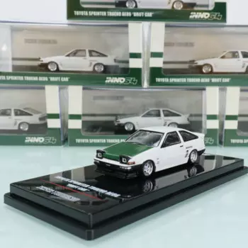 INNO автомобили 1:64 TOYOTA SPRINTER TRUENO AE86 дрифтовый автомобиль ограниченная Металлическая Модель литья под давлением
