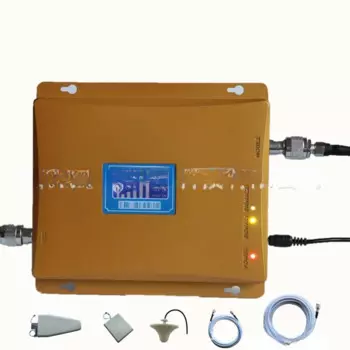 Иностранный 900mhzgsm2100mhz3g Двухдиапазонный 2G мобильный телефон усилитель сигнала ALC управление