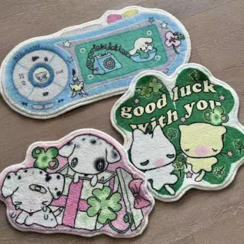 CODROK Коврик для девочки 60x60 см полиэстер