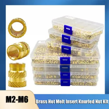 Набор вставных медных гаек YMAX M2 M2.5 M3 M4 M5 M6