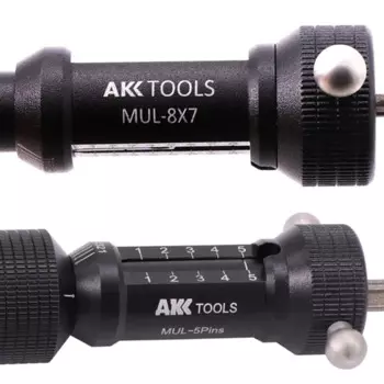 Инструмент для блокировки AKK, ручной инструмент для фото, ручной инструмент для блокировки плоских зубьев, ручной инструмент для блокировки плоских ключей с 8/7 зубьями