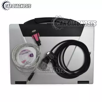 Инструмент для диагностики грузового экскаватора индукционный кабель InPower ONAN + ноутбук CF52