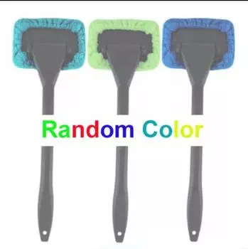 Инструмент для мытья автомобиля с длинной ручкой, очиститель окон автомобиля, набор для мойки стеклоочиститель, щетка для очистки ветрового стекла из микрофибры