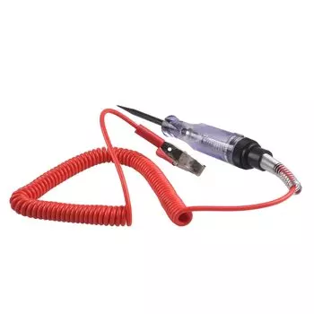 Инструмент для проверки автомобиля, измерительный карандаш постоянного тока 6 В, 12 В, 24 В, пружинная линия, детектор автомобильных цепей, испытательное оборудование, инструменты для авторемонта