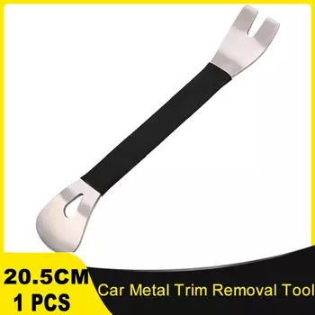 Инструмент для снятия металлической отделки автомобиля Интерьер Экстерьер Замена аксессуаров Съемник крепежных зажимов Инструмент для снятия монтировки дверной панели приборной панели