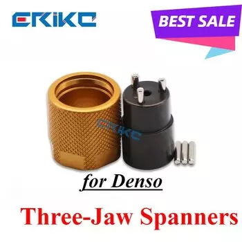 Инструмент для снятия винта форсунки Denso E 1024049 Трехкулачковый ключ для снятия дизельного клапана