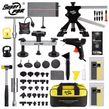 Super PDR Tool Автомобильный набор для удаления вмятин Безокрасочные наборы для ремонта вмятин Съемник вмятин Присоски для автомобилей Автомобильные инструменты для стоматологии кузова