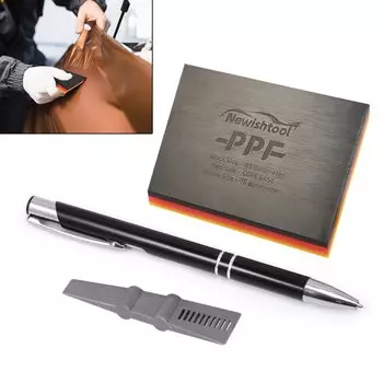 Инструмент FOSHIO для нанесения виниловой пленки на автомобиль, инструмент для шлифовки ножей, точилка для карт, скребок для отжима воздушных пузырей, Тонировка окон, скребок PPF