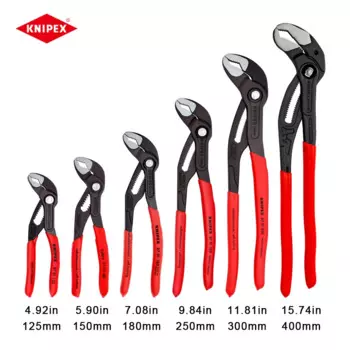 Инструмент KNIPEX высокотехнологичные плоскогубцы для водяного насоса Cobra 5-дюймовые регулируемые смеси эргономичные плоскогубцы 87 01 125 | 87 01 150 | 87 01 180 | 87 01 250