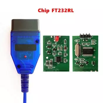 Инструмент сканера VAG KKL 409 с чипами FTDI FT232RL и CH340 для диагностики влагалища с интерфейсом VAG 409.1 OBD2 USB