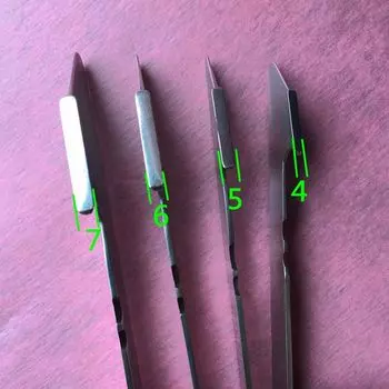 Инструменты для обслуживания двигателя, пресс-пластина/нажимная бумага/Маркировка/скребковая краска/нож для проволоки, инструмент нового типа из нержавеющей стали № C0196