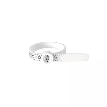 Инструменты Портативная линейка размера кольца Великобритании/США/ЕС с лупой Кольцо Измеритель Ремень Размер кольца Калибр пальца Катушка размера пальца