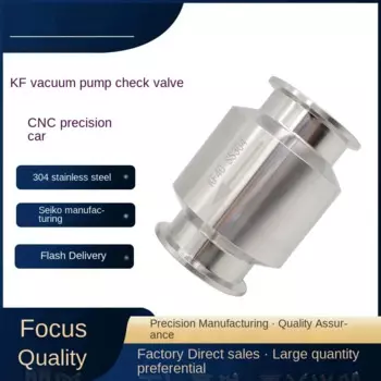 Интегрированный подъемный вакуумный насос из нержавеющей стали, обратный клапан, односторонний обратный клапан KF, выпускной односторонний клапан