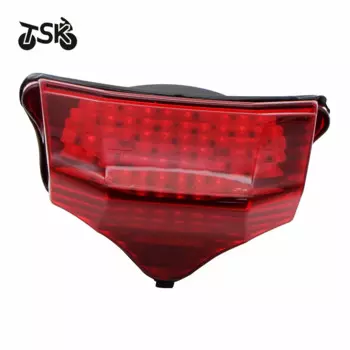 Интегрированный светодиодный задний фонарь для YAMAHA FZ 600 FZ6 FAZER 2004 2005 2006 2007 2008 красный мотоциклист аксессуары