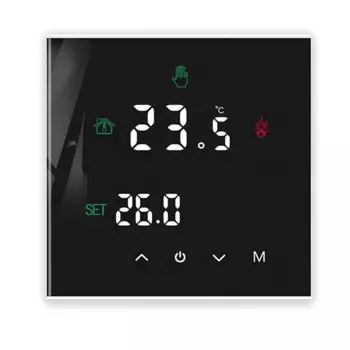 Интеллектуальный контроллер температуры для мобильного пульта дистанционного управления, термостатная панель с голосовым управлением для электрического теплого газового котла