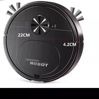 Интеллектуальный подметальный робот 3-в-1, зарядная подметальная машина, протирка пола, удаление пыли, шерсти домашних животных, домашний пылесос