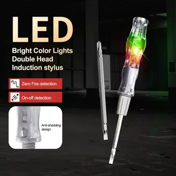 110 В 220 В интеллектуальный тестер напряжения ручка бесконтактный индукционный цифровой детектор мощности карандаш электрическая отвертка схема зонда