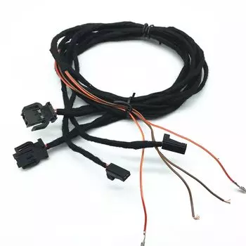 Интерьер автомобиля светодиодные двери светильник Предупреждение светильник Добро пожаловать лампы кабель провод разъем для Audi A1 A2 A3 A4 B7 B8 A5 A6 C6 C7 A7 A8 Q3 Q5 Q7