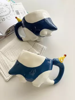 Интересный и милый динозавр Монстр рука-фотография керамическая чашка