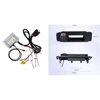 Интерфейс камеры заднего вида для Mercedes Benz Class CLA W117 C117 X117 2012-2019 адаптер для передней и задней камеры