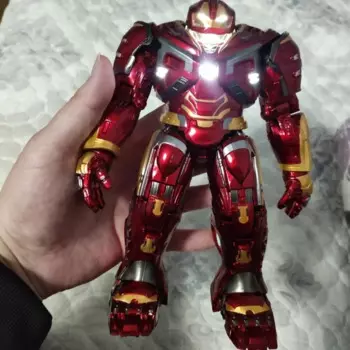 Инвентарь подлинный Marvel анти-Халк Броня подсветка издание Мобильная кукла модель Халк Мстители Альянс игрушки
