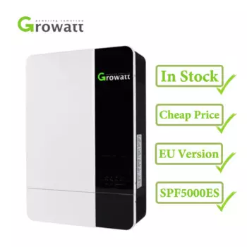 Инвертор Growatt Off Grid Spf3500Es Spf5000Es Инвертор солнечной энергии Режим без батареи Параллельный (6 единиц для домашнего использования инвертор