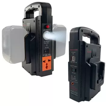 Инвертор мощности 150 Вт для Makita, Dewalt, Milwaukee, Bosch, 18 в, литиевый аккумулятор, преобразованный в 2-канальный инвертор 110 В/220 В