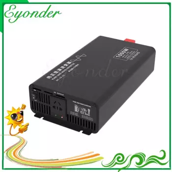 Инвертор с чистым синусом 1000w Инвертор постоянного тока в переменный преобразователь модуль 12v24v36v48v60v72v Вход 100v 110v 120v 200v 210v 220v 230v 240v инвертор с одним выходом